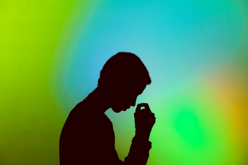 silhouette photography ideas color