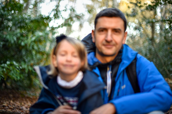 Laura and Roland - portrait missed focus